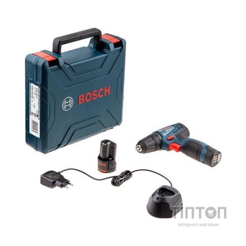 Шуруповерт Bosch GSR 120-LI Professional, 2*2Аh (0.601.9G8.000)
