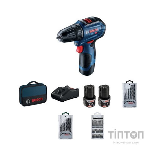 Шуруповерт Bosch GSR 12V-30, кейс (0.601.9G9.001)