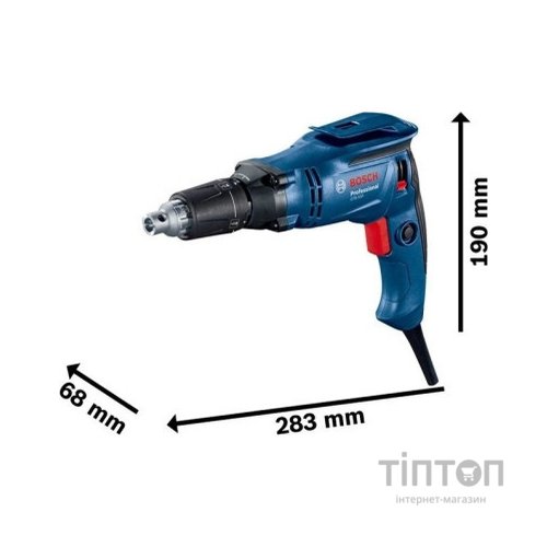 Шуруповерт Bosch GTB 650 650Вт, 12Нм, 5000об/хв, 1.4кг, кейс (0.601.4A2.000)