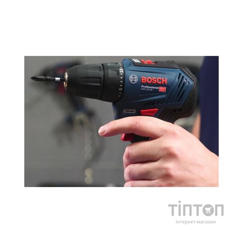 Шуруповерт Bosch Professional GSR 12V-30 2x 2.0Аг, GAL 12V-40, кейс (0.601.9G9.000)