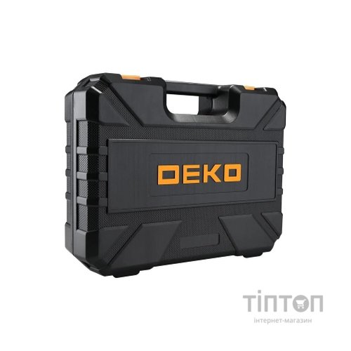 Шуруповерт Deko DKCD12FU-LI + набір 104 інструментів в кейсі (12182)
