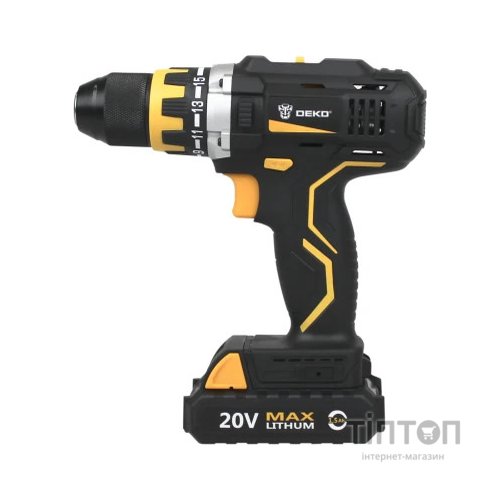 Шуруповерт Deko GCD20DU2A