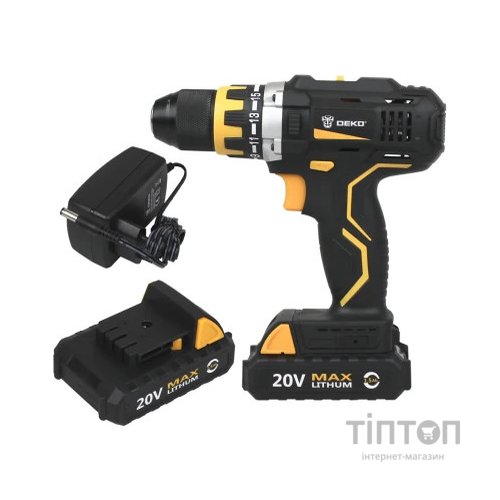 Шуруповерт Deko GCD20DU2A-S2