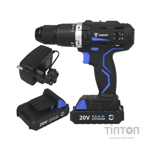 Шуруповерт Deko GCD20DU3A-S2