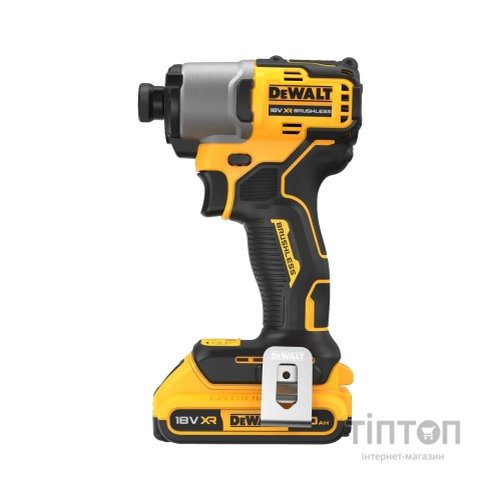 Шуруповерт DeWALT 18 В XR Li-lon, 2x2Ah, безщітковий, 192 Нм, TSTAK (DCF840D2T)