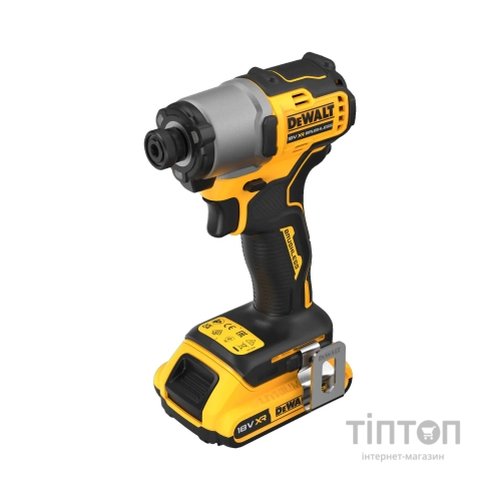 Шуруповерт DeWALT 18 В XR Li-lon, 2x2Ah, безщітковий, 192 Нм, TSTAK (DCF840D2T)