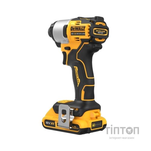 Шуруповерт DeWALT 18 В XR Li-lon, 2x2Ah, безщітковий, 192 Нм, TSTAK (DCF840D2T)