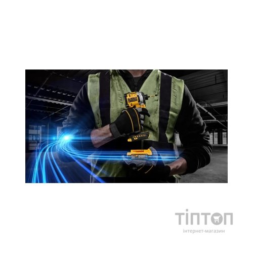 Шуруповерт DeWALT 18 В XR Li-lon PowerStack 1.7Ah, 206 Нм,кейс TSTAK (DCF850E1T)