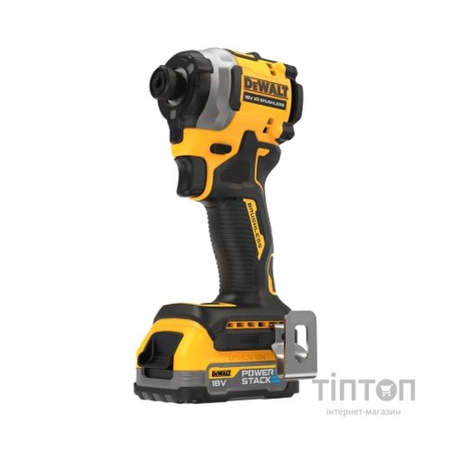Шуруповерт DeWALT 18 В XR Li-lon PowerStack 2x1.7Ah, 206 Нм, кейс TSTAK (DCF850E2T)