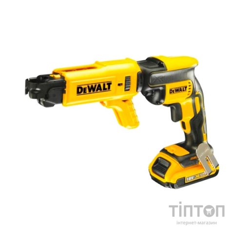 Шуруповерт DeWALT 18V XR Li-Ion, 2x2Ah, 30/5 Нм, 4400 об/хв, кейс (DCF620D2K)
