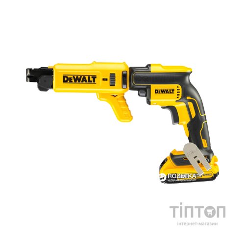 Шуруповерт DeWALT 18V XR Li-Ion, 2x2Ah, 30/5 Нм, 4400 об/хв, кейс (DCF620D2K)