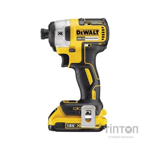 Шуруповерт DeWALT 18V XR Li-Ion, 2x2Ah, безщітковий, 205 Нм, 3250 об/хв, кейс (DCF887D2)