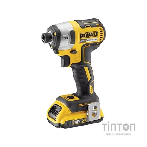Шуруповерт DeWALT 18V XR Li-Ion, 2x2Ah, безщітковий, 205 Нм, 3250 об/хв, кейс (DCF887D2)