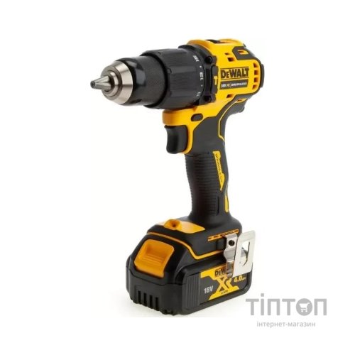 Шуруповерт DeWALT 18В XR Li-Ion, 4Ah, 65 Нм, 450-1650 об/мин, вес 1.2 кг, TSTAK (DCD709M2T)