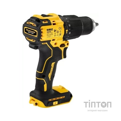 Шуруповерт DeWALT 18В XR Li-Ion, 4Ah, 65 Нм, 450-1650 об/мин, вес 1.2 кг, TSTAK (DCD709M2T)