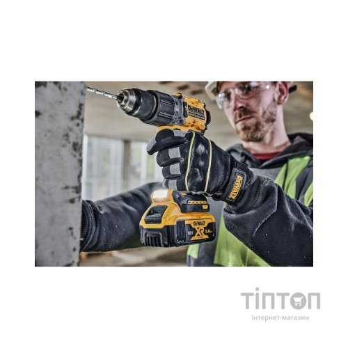 Шуруповерт DeWALT 18V XR Li-Ion 5Ah, 90 Нм, 0-650/0-2000 об/хв., кейс TSTAK (DCD805P2T)