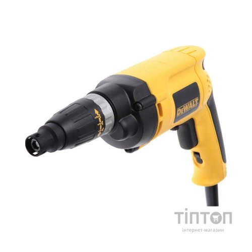 Шуруповерт DeWALT 540 Вт, 4-26 Нм, 0-2500 об/хв, вага 1.4 кг, кейс (DW268K)