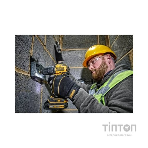 Шуруповерт DeWALT XR Li-Ion 18 В, 65 Нм, 2 АКБ + ЗП, кейс (DCD708D2T)