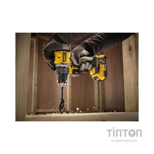 Шуруповерт DeWALT XR Li-Ion 18V, 2x2Ah, 74 Нм, 0-450/0-1650 об/хв, 1.12 кг, TSTAK (DCD794D2T)
