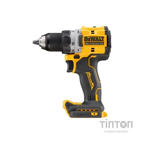 Шуруповерт DeWALT XR Li-Ion 18V, 90 Нм, 0-650/0-2000 об/хв (без АКБ та ЗУ) (DCD800NT)