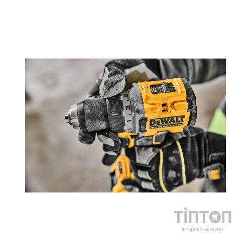 Шуруповерт DeWALT XR Li-Ion PowerStack 18 В, 2x5Ah, 90 Нм, 0-650/0-2000 об/хв, TSTAK (DCD800H2T)