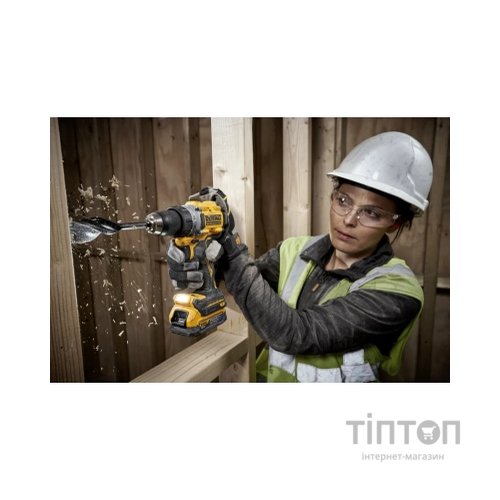 Шуруповерт DeWALT XR Li-Ion PowerStack 18V 2x1.7 Аг, 90 Нм, 0-650/0-2000 об/хв (DCD800E2T)