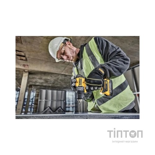 Шуруповерт DeWALT XR Li-Ion PowerStack 90 Нм, 18V 1x1.7Ah, кейс TSTAK (DCD800E1T)