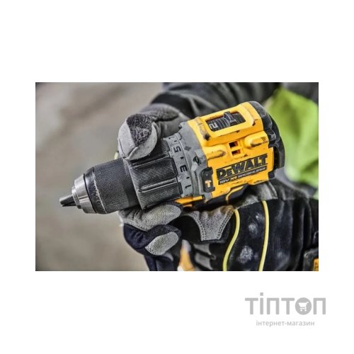 Шуруповерт DeWALT XR Li-Ion PowerStack 90 Нм, 18V 1x1.7Ah, кейс TSTAK (DCD805E1T)