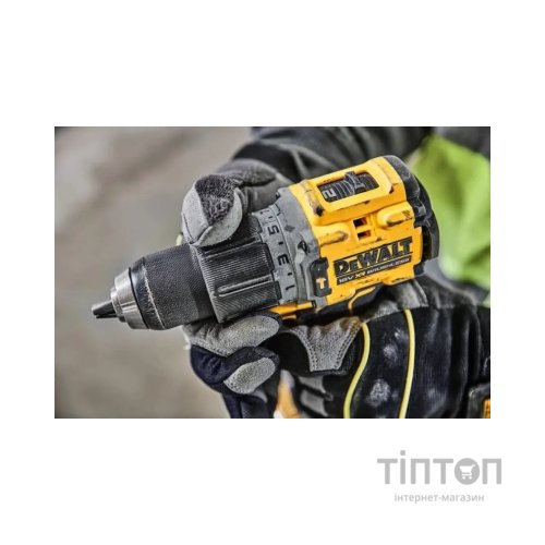 Шуруповерт DeWALT XR Li-Ion PowerStack 90 Нм, 18V 1x1.7Ah, кейс TSTAK (DCD805E1T)