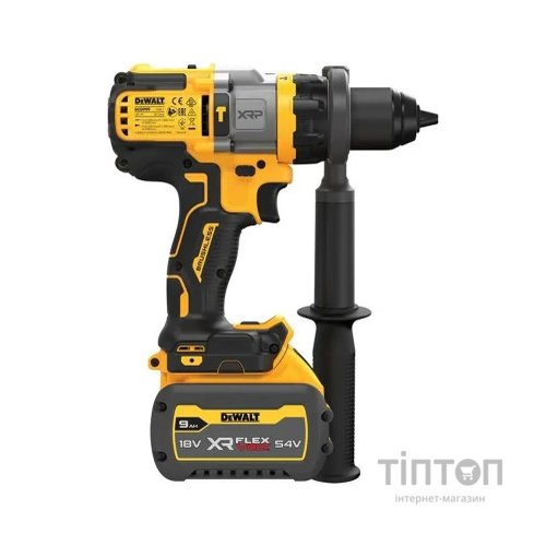 Шуруповерт DeWALT XR Li-lon 18 В, 2 АКБ + ЗП, кейс TSTAK (DCD999X1)