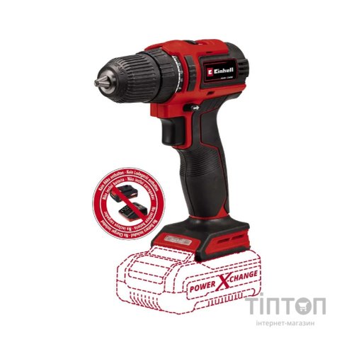 Шуруповерт Einhell TE-CD 18/40 Li BL (без АКБ та ЗП) (4513997)