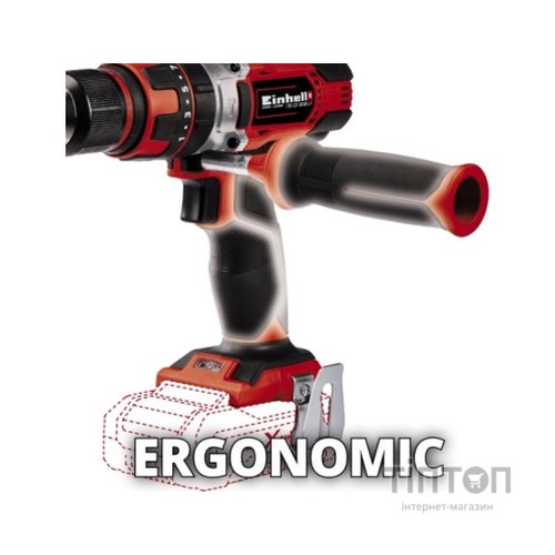 Шуруповерт Einhell TE-CD 18/48 Solo (без АКБ і ЗП) (4513926)