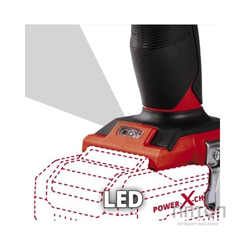 Шуруповерт Einhell TE-CD 18/48 Solo (без АКБ і ЗП) (4513926)