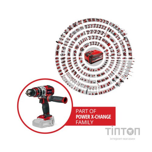 Шуруповерт Einhell TP-CD 18/80 Li-i BL - Solo, PXC 18В, 80Нм (без АКБ та ЗП) (4514305)