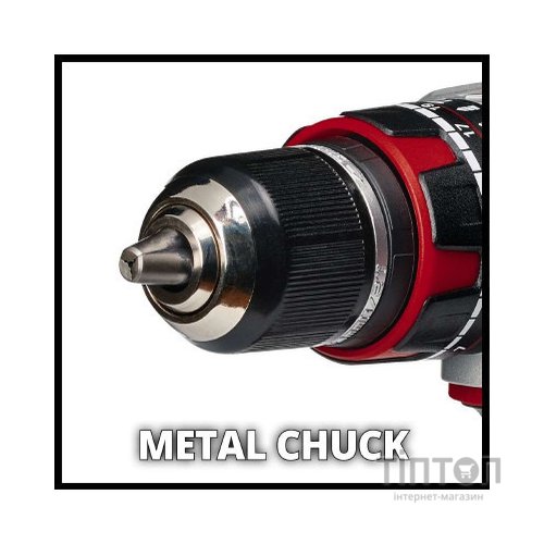 Шуруповерт Einhell TP-CD 18/80 Li-i BL - Solo, PXC 18В, 80Нм (без АКБ та ЗП) (4514305)