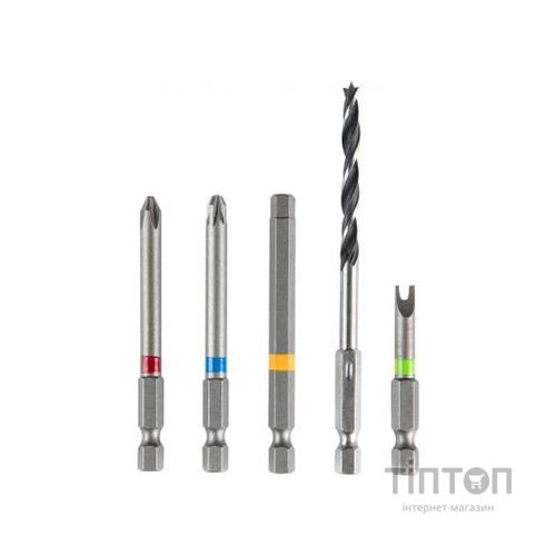 Шуруповерт Graphite Energy + SET, 18В, 2х2.0 Ач, 109ед. кейс (58G022-PS15)