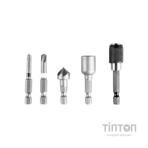 Шуруповерт Graphite Energy + SET, 18В, 2х2.0 Ач, 109ед. кейс (58G022-PS15)