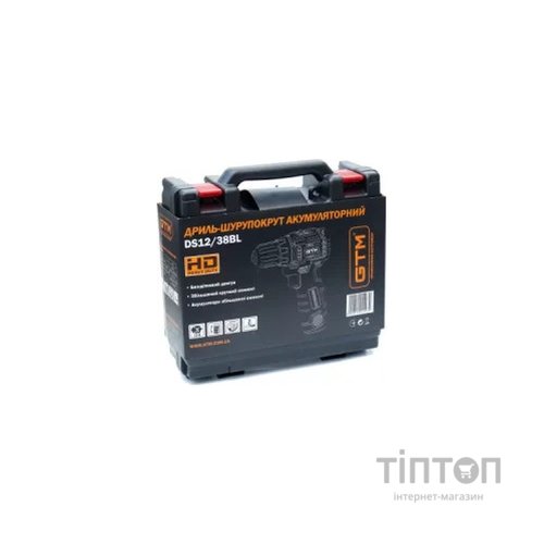 Шуруповерт GTM DS12/38BL