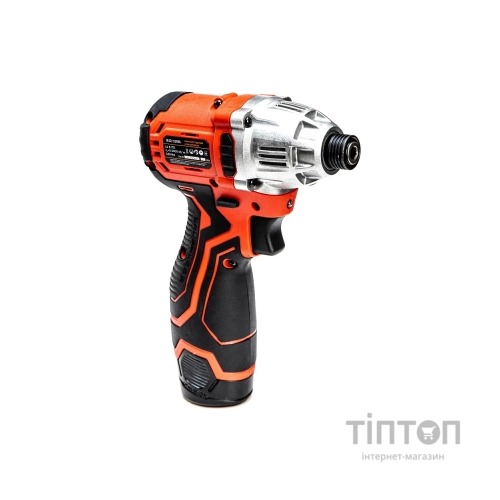 Шуруповерт GTM ударний IS12/120BL, 12В, 120Нм, 0-3000 об/хв, 2x2Ah (IS12/120BL)