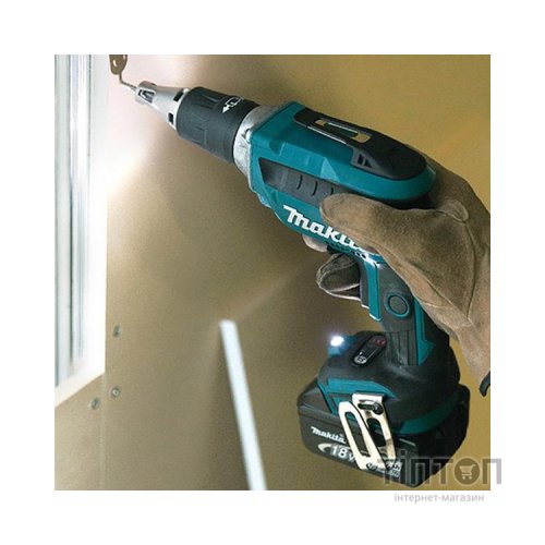 Шуруповерт Makita для гипсокартона LXT, 18В (без АКБ и БП) (DFS452Z)