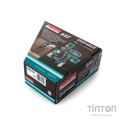 Шуруповерт Makita дрель-шуруповерт с ударом LXT, 18В, 62 / 36Нм (без аккумулят (DHP482Z)