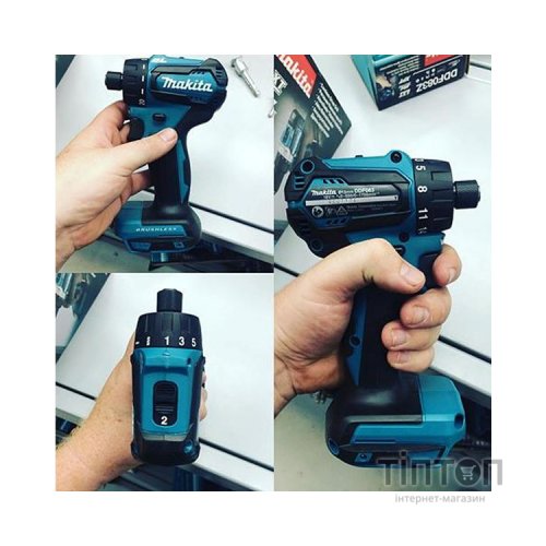 Шуруповерт Makita LXT, 40/23 Н / м (без АКБ и БП) (DDF083Z)