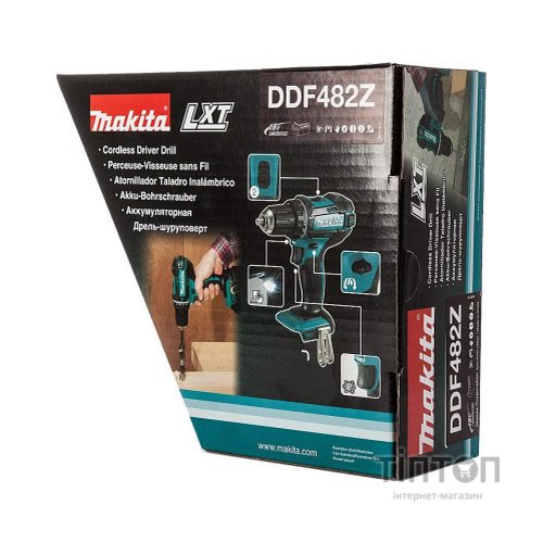 Шуруповерт Makita LXT, 62/36 Нм (без АКБ и БП) (DDF482Z)