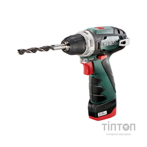 Шуруповерт Metabo PowerMaxxBS, 10.8 В, 2х2.0Аг, кейс (600080500)