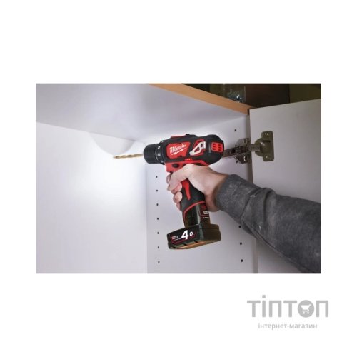 Шуруповерт Milwaukee M12 BDD-202C, 30 Нм (4933441915)