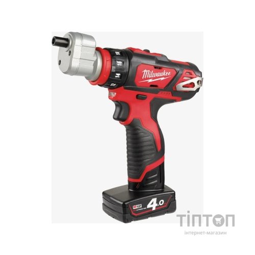 Шуруповерт Milwaukee M12 BDDXKIT-202C Li-Ion 2x2Ah, 3 насадки. (4933447836)