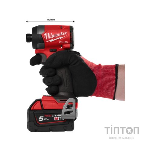 Шуруповерт Milwaukee ударний M18 FID3-502X, 226 Нм, 2x5Ah (4933479865)