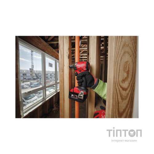 Шуруповерт Milwaukee ударний M18 FID3-502X, 226 Нм, 2x5Ah (4933479865)