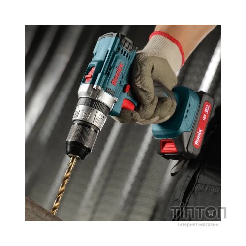 Шуруповерт Ronix акумуляторний 16В, 1.5Ah x 2 (8615)