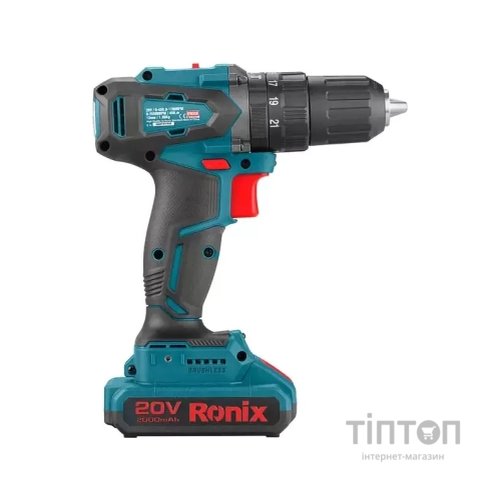 Шуруповерт Ronix ударний акумуляторний 20В, 2Ah х 2 (8900K)